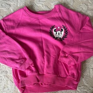 GAP Pink Kids Sweatshirt with Character Emblem